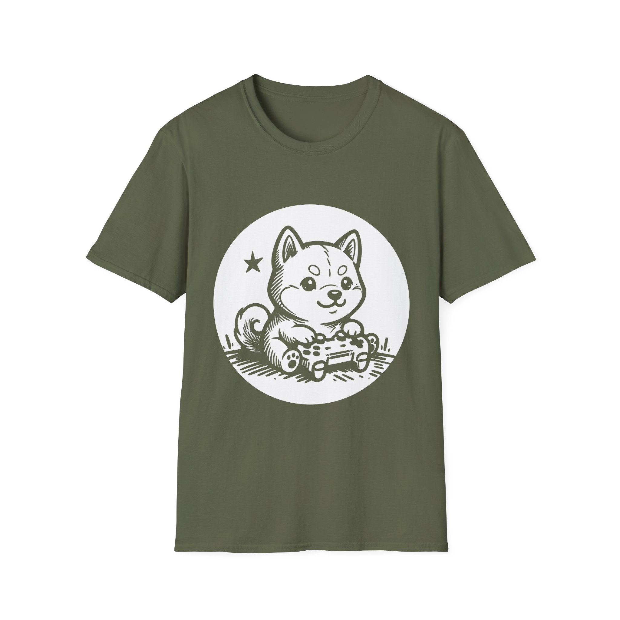 Cute Gaming Dog