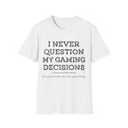 My Gaming Decisions