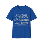 My Gaming Decisions