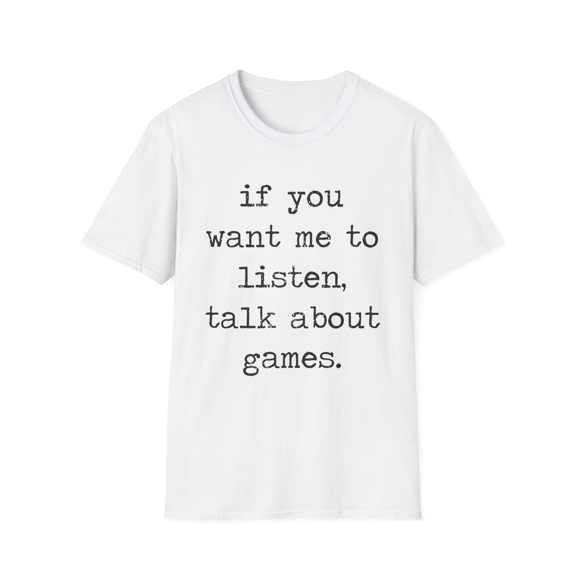 talk about games