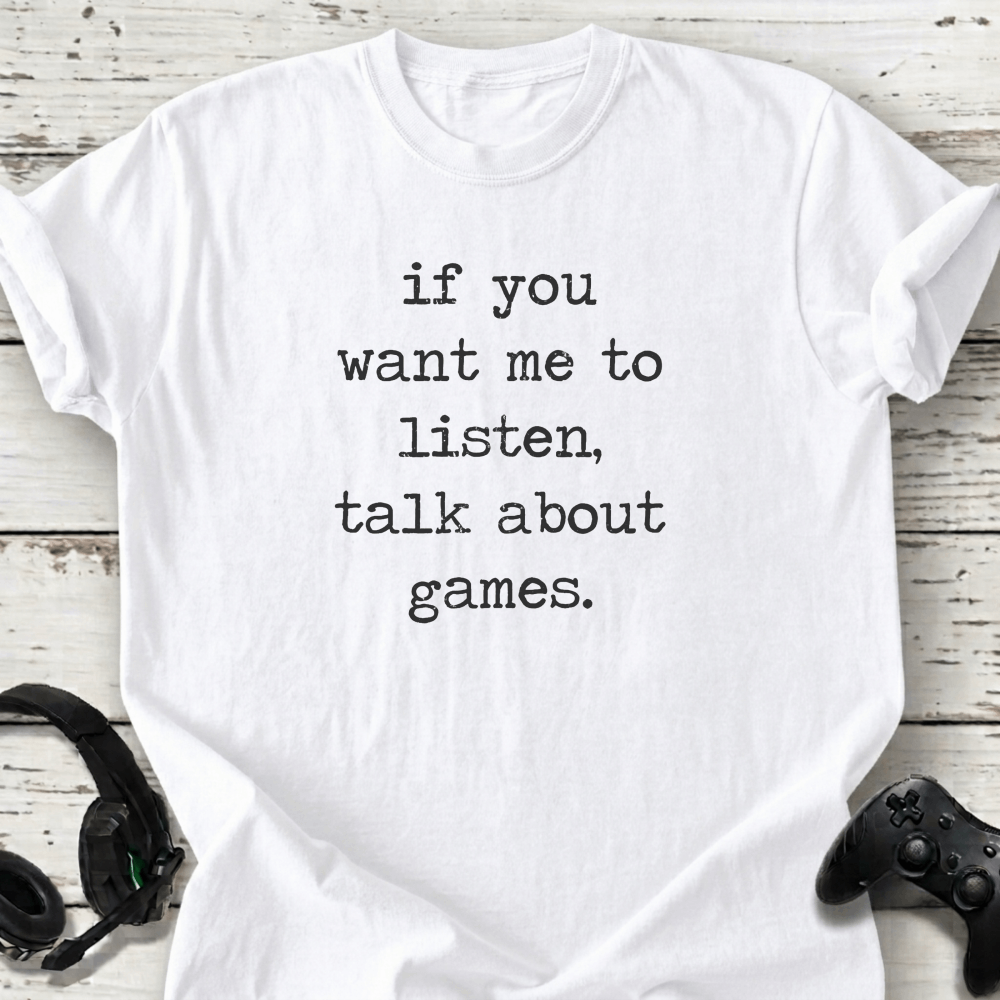 talk about games