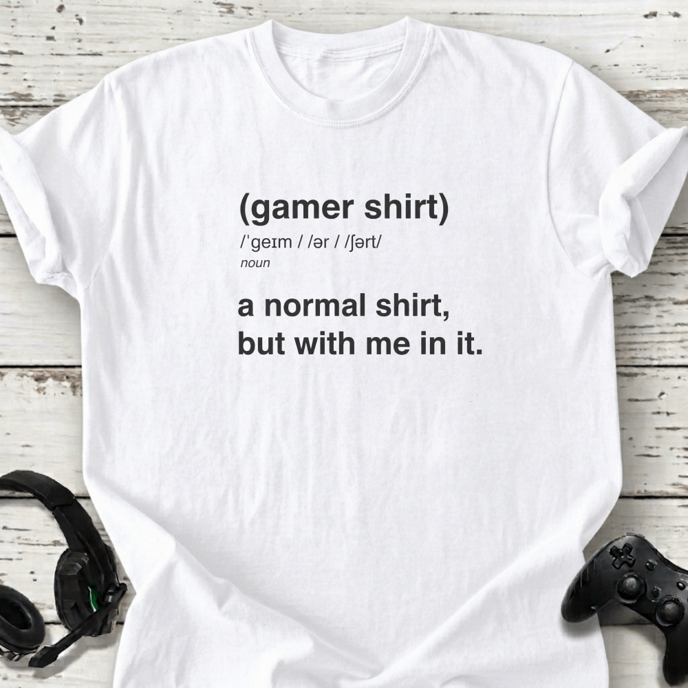 Gamer shirt