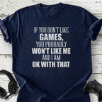 Won't like me