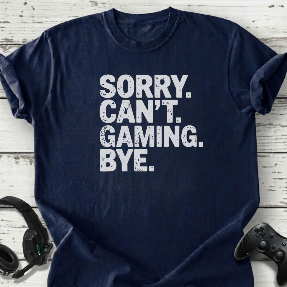Sorry can't gaming bye