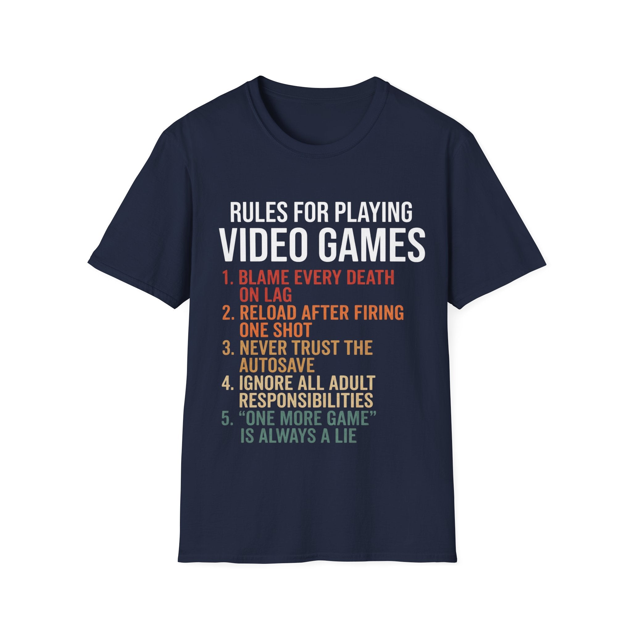 Rules for playing video games